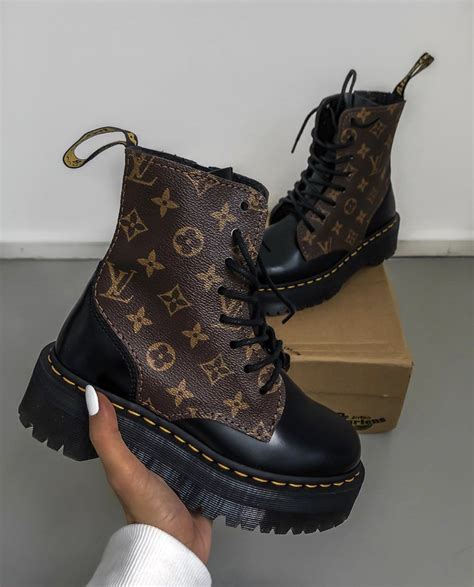 louis vuitton boots high heels